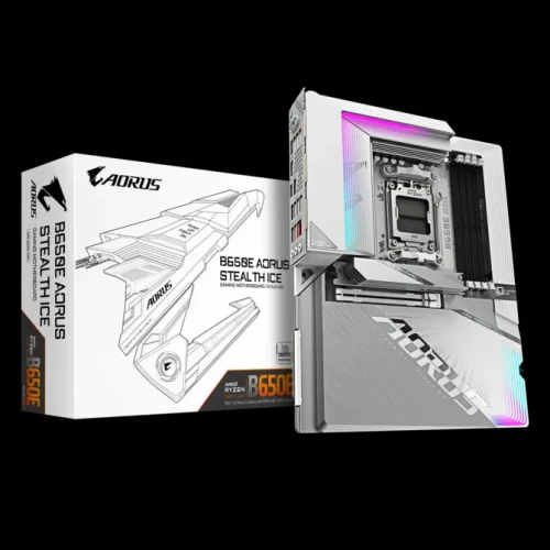 CARTE MERE B650E AORUS STEALTH ICE