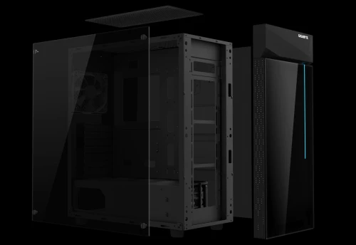 BOITIER GIGABYTE C200 GLASS RGB