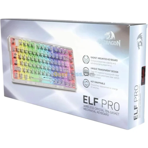 CLAVIER REDRAGON K649CT PRO