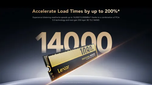 Lexar Professional NM1090 PRO PCIe 5.0 NVMe M.2 2280 SSD