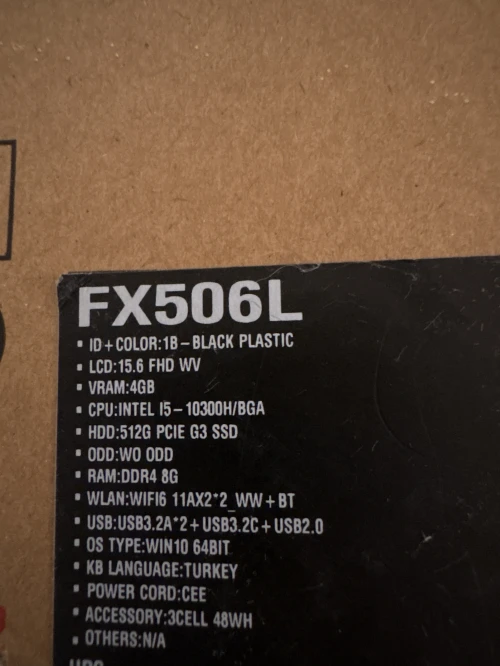 Pc gamer portable asus tuf f15