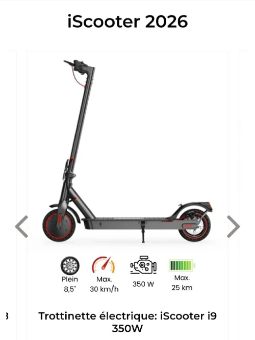 Trottinette électrique i9