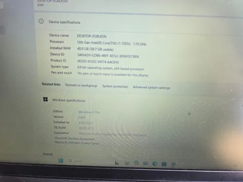 LENOVO I7 13th