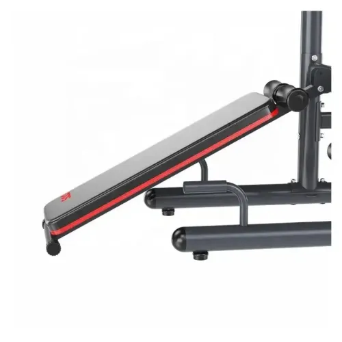 Barre fixe et parallele avec banc de musculation ACTIVE