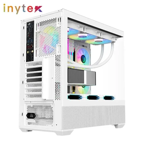 Boitier Gamer Nox Aspir Flow avec 6Pcs Fan 12cm ARGB + Controlleur 10 sorties