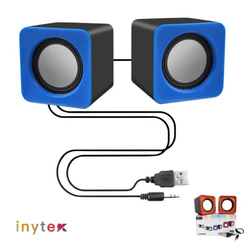 Haut Parleur Speaker simple USB SP210 CARRE