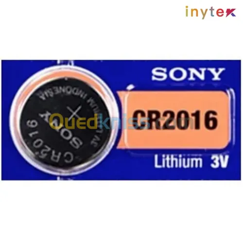 PILE SONY CR2016