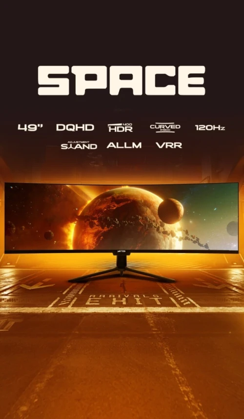 ECRAN MATOS 49 pouces SPACE DQHD 120HZ HDR400 CURVED