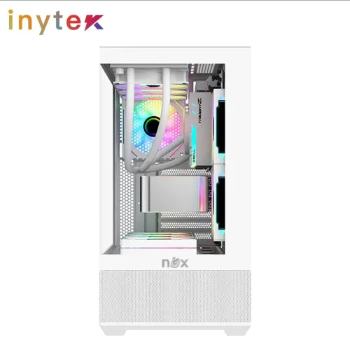 Boitier Gamer Nox Aspir Flow avec 6Pcs Fan 12cm ARGB + Controlleur 10 sorties