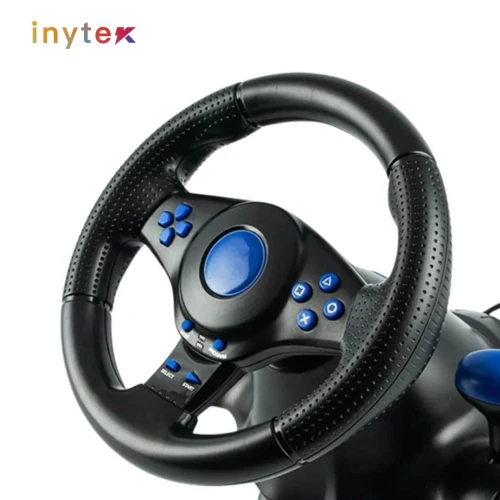 Volant de Course 7-en-1 Multi-Plateformes avec Retour de Force et Pédalier Réaliste GT-V7
