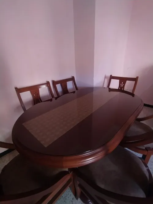 Table en bois hetre-massif 