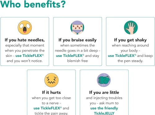 Tickleflex/ Diaspider (Dispositif a insuline sans douleur) 