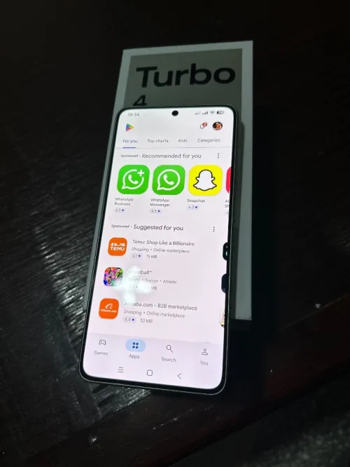 Xiaomi Redmi turbo 4. Laram 12 256 g