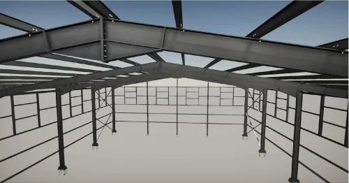 Étude Hangar Métallique