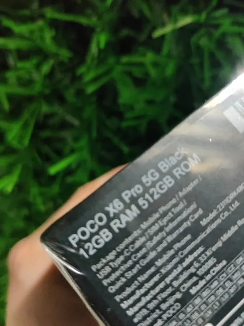 Poco X6 pro 5G 512/12 jamais utilisé Poco X6 pro 5G