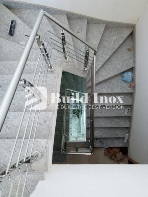 Rampes d'escalier en Inox