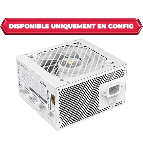 ALIMENTATION MARS GAMING MPB650SI FULL WHITE