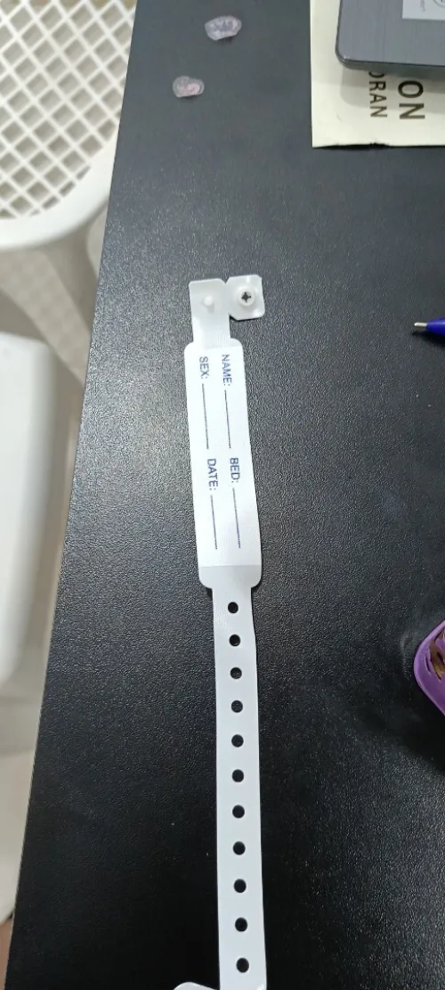 Bracelet d'identification bébé et adulte