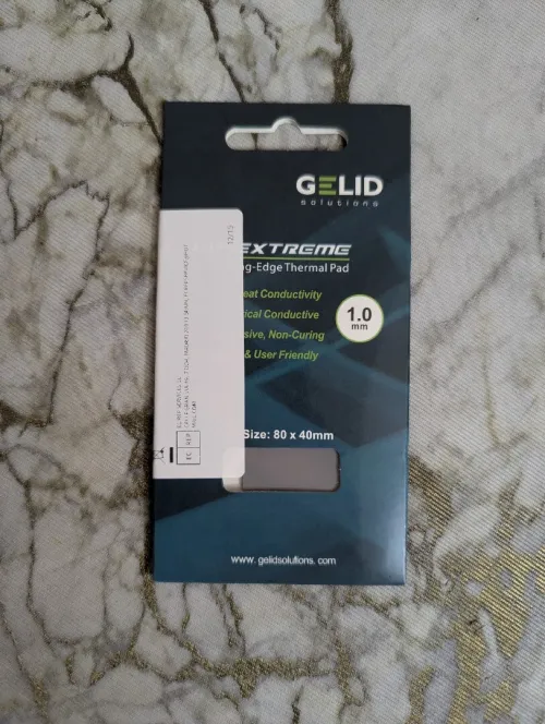 Pad thermique GELID 1.0mm