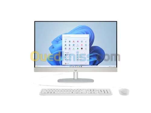 ALL IN ONE HP 24-CR0006NK I7-1334U 16Go 1To SSD ECRAN 27" FHD IPS TACTILE Windows 11 WHITE