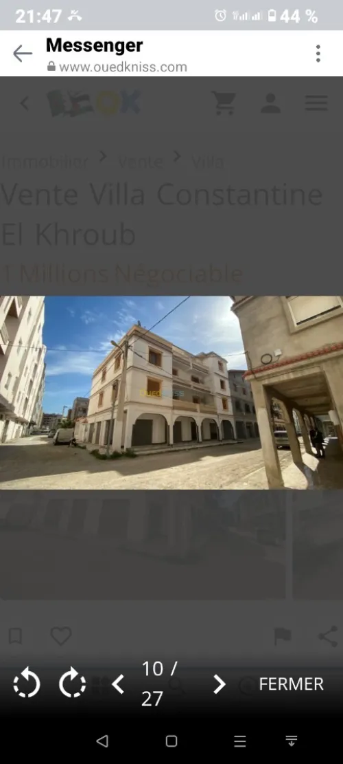 Location Villa Constantine El khroub