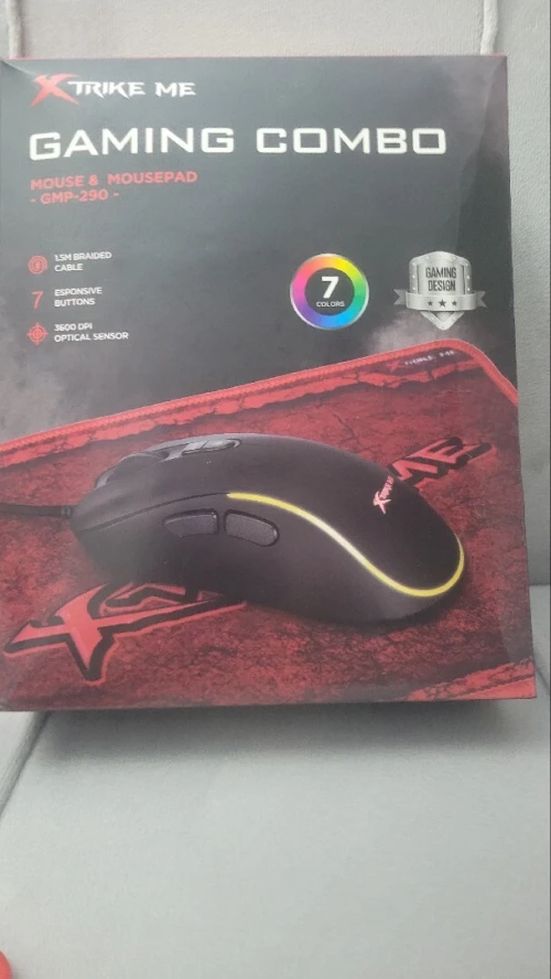 Souris gaming de la marque xtrike me filaire parfaite pour les gamer et les bureaux