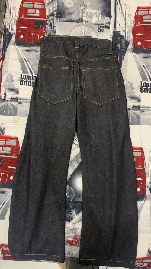 Super baggy jeans black Taille S