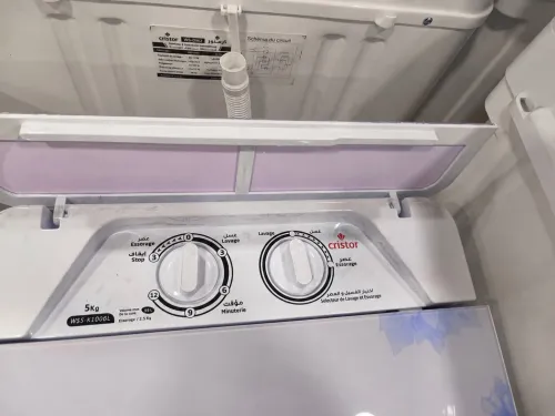Machine à laver semi automatique marque cristor 5kg