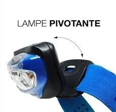 Lampe Frontale Energizer Puissante LED Eclairage Tete Rechargeable Confort Outdoor Usage 200 lumens