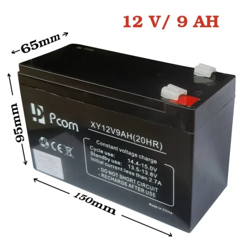 BATTERIE P COM  ONDULEUR  12V /12A / 9A / 7A   
