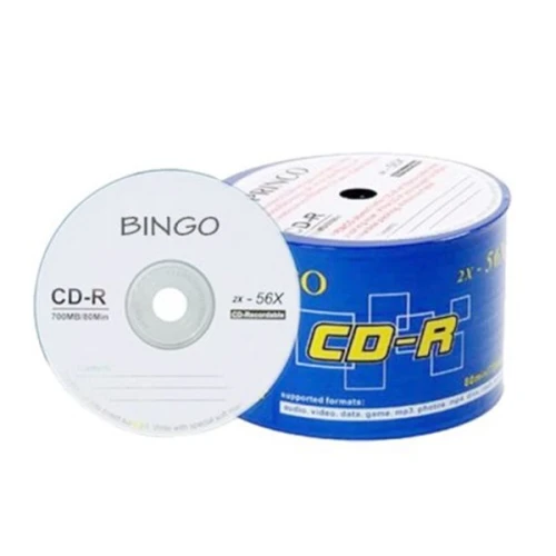CD VIERGE BINGO STOCKAGE SÛR POUR DONNÉES, MUSIQUE & VIDÉOS