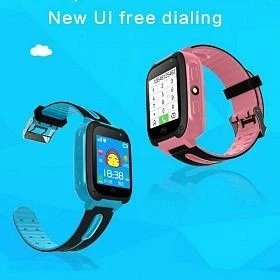 Montre Connectée Enfant Nabi Smart Watch GPS SOS Appels Écran Tactile