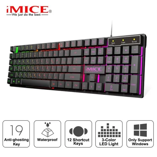 CLAVIER GAMING IMICE AK-600