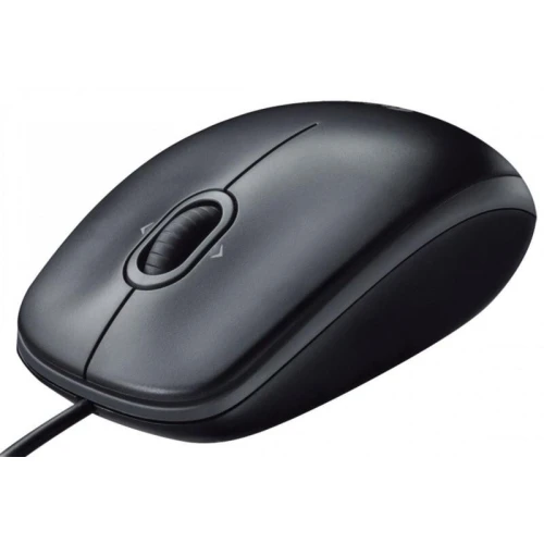 Souris Logitech M100 USB Filaire Haute Précision Plug & Play Design Ambidextre Souris Bureau PC Portable Fiable Confortable et Durable