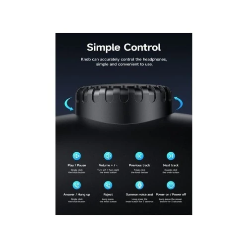 Casque Bluetooth Hoco W35 Max Sans Fil Bluetooth 5 3 Autonomie 90 Heures Son HIFI Stéréo Confort