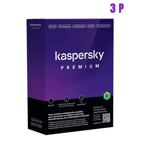 Kaspersky Premium 5 Postes 1 An Antivirus Protection Complete