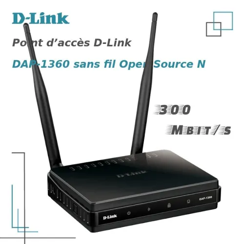 POINT DACCES D-LINK  DAP-1360 WIFI N300
