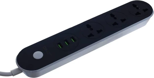 MULTI PRISE LDNIO SC3301 AVEC 3 PRISES UNIVERSELLES ET 3 USB