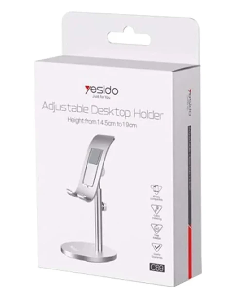 Support Tablette Bureau YESIDO C70 Réglable Support Téléphone & Tablet Aluminium