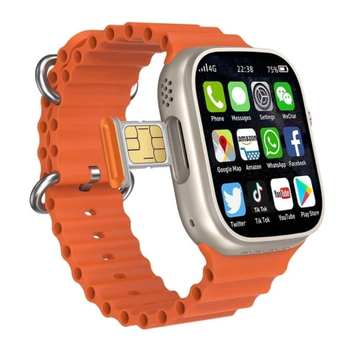 Montre Modio 4G Ultra Max Smart Watch Bluetooth Appels Santé Sport Autonomie