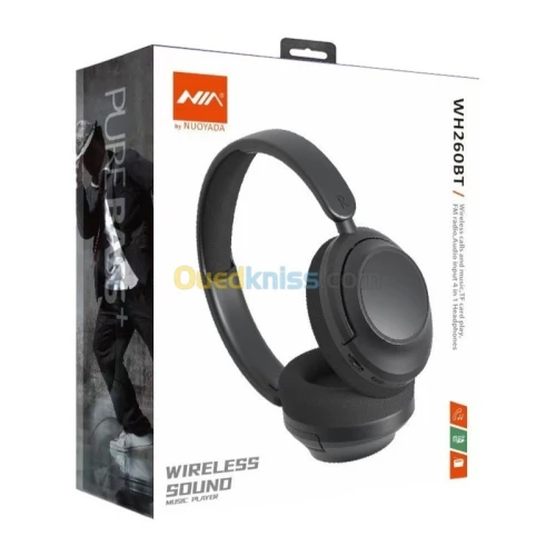 CASQUE NIA  BLEUTOOTH WH 260BT