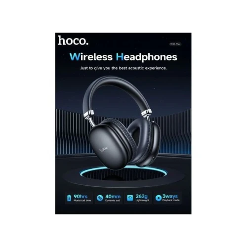 Casque Bluetooth Hoco W35 Max Sans Fil Bluetooth 5 3 Autonomie 90 Heures Son HIFI Stéréo Confort