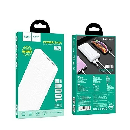 Power Bank Hoco J48 10000 mAh Batterie Externe Rapide Mobile