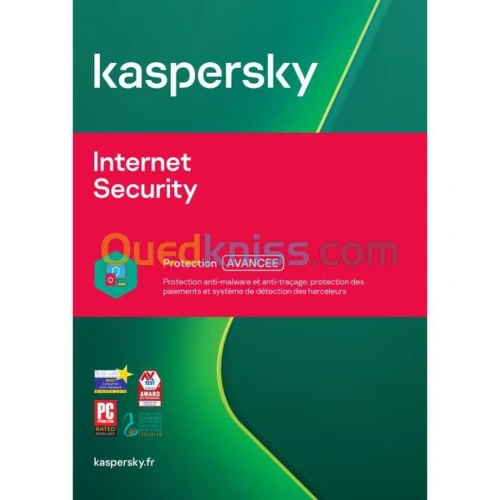 ANTI VIRUS KASPERSKY INTERNET SECURITY 1 POSTE