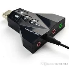 CARTE SON USB 4 CH 7.1