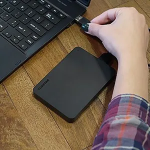 Toshiba 1To disque dur externe USB 3.0 haute capacité stockage rapide fiable