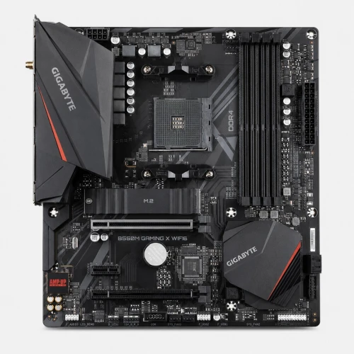 CARTE MERE B550 GAMING X WIFI6 GIGABYTE AMD SOCKET AM4 AMD RYZEN 3000 4000 5000 SERIES WIFI 6 DUAL 4DDR4 3200 OC EXPO SUPPORT