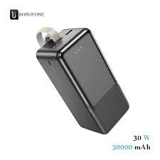 Power Bank Borofone 50000 mAh Fast Charge 30W Batterie Externe Grande Capacite Mobile
