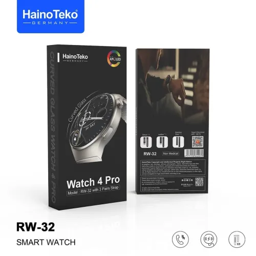 Montre Bluetooth Haino Teko Watch 4 Pro RW32 Original Smart Connectee Sport Notifications Sante