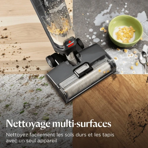 Aspirateur balai laveur sans fil Bissell CrossWave OmniForce garantie 2 ans